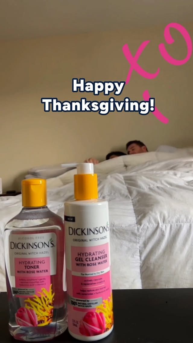 💛 Thank you for sharing your #SkincareSoulmate stories with us. Helping you love how your skin looks and feels is why we do what we do. Happy Thanksgiving, xoxo 🫶

#ShowerRoutine #WitchHazel #HygieneRoutine #skincare #Thanksgiving