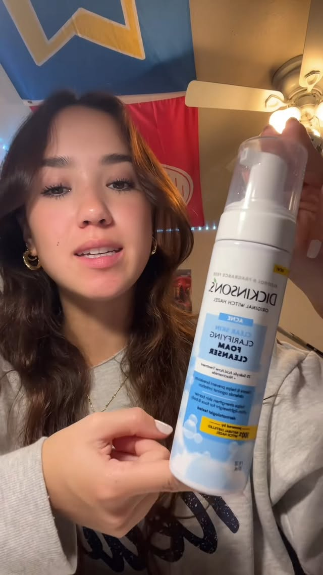 Obsessed with this before and after moment from @annika.and1. 🤩 Our NEW Clarifying Foam Cleanser helps prevent and clear acne without irritation (and it actually works!). 🙏

Grab our new acne foams @target .com rn!

#WitchHazel #Dickinsons #skincare #AcneSkincare #AcneRoutine #acne